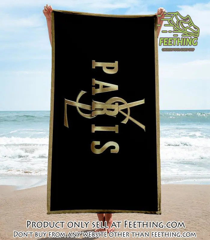 Yves saint laurent paris beach towel luxury brand hot trending summer  bt00303 ft4818896